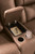 Benchcraft Mackmenville Carbon Reclining Loveseat with Console