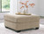 Ashley SimpleJoy Sand Oversized Accent Ottoman