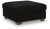 Ashley SimpleJoy Onyx Oversized Accent Ottoman