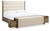 Benchcraft Marxmore Brown California King Upholstered Storage Bed