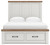 Ashley Savonport White Brown Queen Panel Storage Bed B100/13/B4615/54S/57/95