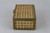 Anaya Home Natural Cane Wicker Handmade Decorative Box - 2.5" H x 6" W x 4.25" D