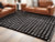 Ashley Minston Black White 5' x 7' Rug