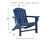 Ashley Sundown Treasure Black Adirondack Chair