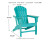 Ashley Sundown Treasure Turquoise Adirondack Chair