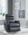 Ashley Strawbill Sapphire Power Lift Recliner