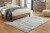 Ashley Bryna Ivory Gray 7'10" x 10'3" Rug