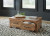 Ashley Randale Distressed Brown Coffee Table