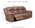 Ashley Stoneland Chocolate Power Reclining Sofa
