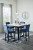 Ashley Cranderlyn Multi Counter Height Dining Table and Bar Stools (Set of 5)