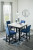 Ashley Cranderlyn Multi Counter Height Dining Table and Bar Stools (Set of 5)