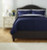 Ashley Raleda Navy 3-Piece King Coverlet Set