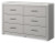 Ashley Cottonburg Light Gray White Dresser