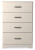 Ashley Stelsie White Chest of Drawers