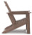 Ashley Emmeline Brown Adirondack Chair