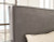Ashley Krystanza Weathered Gray Queen Upholstered Panel Bed
