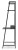 Ashley Yarlow Black 36" Home Office Desk with Shelf