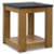 Ashley Quentina Light Brown Black End Table