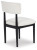 Ashley Xandrum White Black Dining Chair (Set of 2)