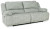 Ashley McClelland Gray Reclining Sofa