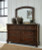 Ashley Porter Rustic Brown Dresser and Mirror Ashley Porter Rustic Brown Dresser and Mirror