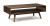 Ashley Kisper Dark Brown Coffee Table