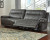 Ashley Austere Gray Reclining Sofa