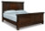 Ashley Porter Rustic Brown California King Panel Bed