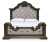 Ashley Maylee Dark Brown California King Upholstered Bed