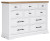 Benchcraft Ashbryn White Natural Dresser