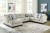 Benchcraft Maxon Place Stone 3-Piece Sectional with Chaise 33004/17/34/38