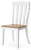 Ashley Ashbryn White Natural Dining Chair (Set of 2)