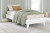 Ashley Hallityn White Twin Platform Bed