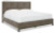 Ashley Wittland Brown California King Upholstered Panel Bed