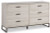 Ashley Socalle Light Natural 6 Drawer Dresser