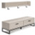 Ashley Socalle Natural Bench with Coat Rack