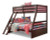 Ashley Halanton Dark Brown Twin over Full Bunk Bed