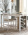 Ashley Skempton White Light Brown Counter Height Dining Table