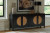 Ashley Cliffiings Black Natural Accent Cabinet