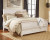 Ashley Willowton Whitewash King Sleigh Bed