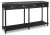 Ashley Eirdale Black Sofa/Console Table