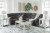 Ashley Partymate Brindle 2-Piece Reclining Sectional with LAF Loveseat / RAF Loveseat