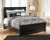 Ashley Maribel Black King Panel Bed