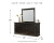 Ashley Maribel Black Dresser and Mirror