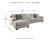 Benchcraft Ardsley Pewter 2-Piece Sectional with LAF Chaise / RAF Sofa
