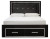 Ashley Kaydell Black Queen Upholstered Panel Bed with Storage