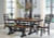 Ashley Wildenauer Brown Black Dining Chair (Set of 2)