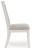 Benchcraft Shaybrock Antique White Brown Dining Chair (Set of 2)