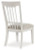 Benchcraft Shaybrock Antique White Brown Dining Chair (Set of 2)