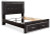 Ashley Kaydell Black Queen Panel Bed with Storage